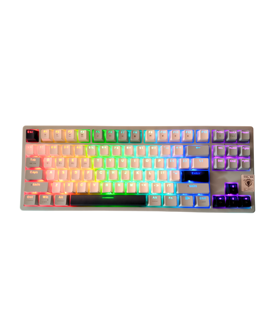Teclado Mecánico Gamer JEDEL WKL-102 Tri-Mode RGB